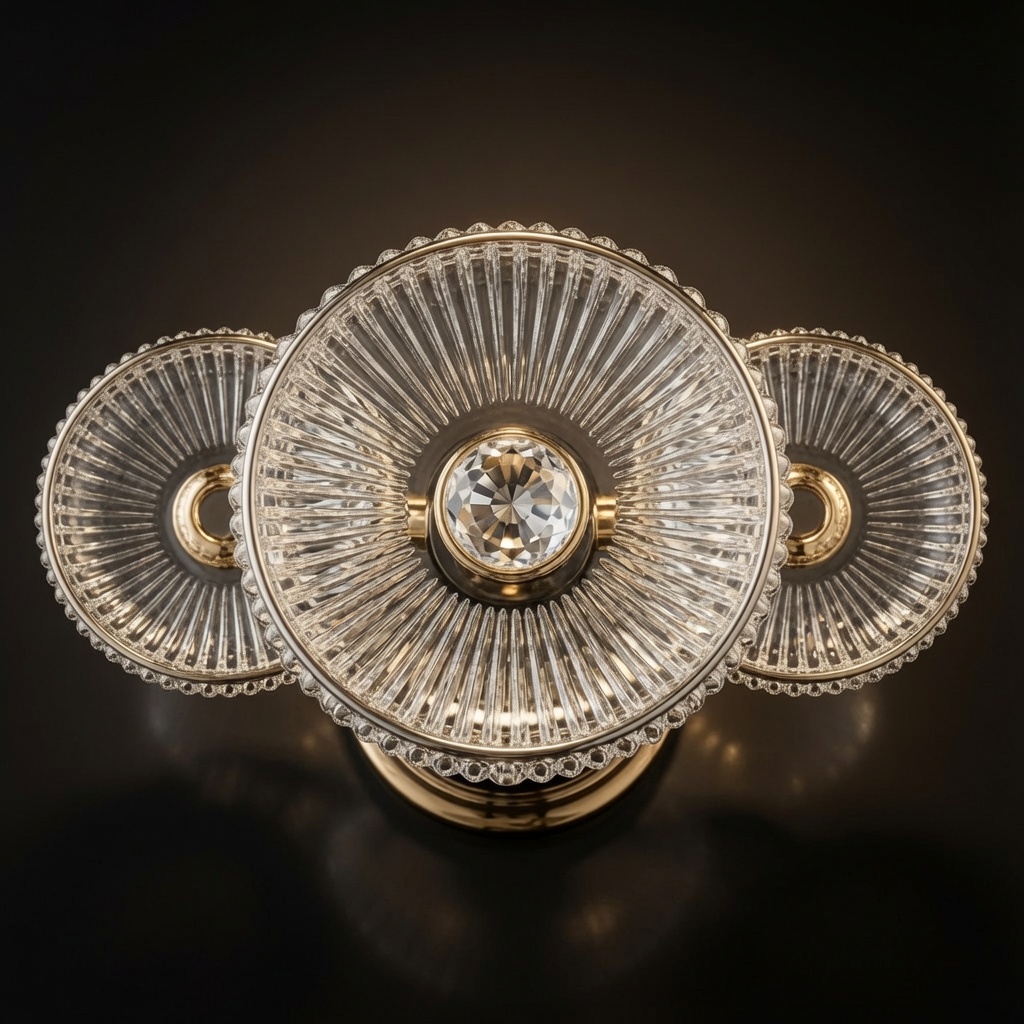 Elegant three-tier compote stand - Image 2