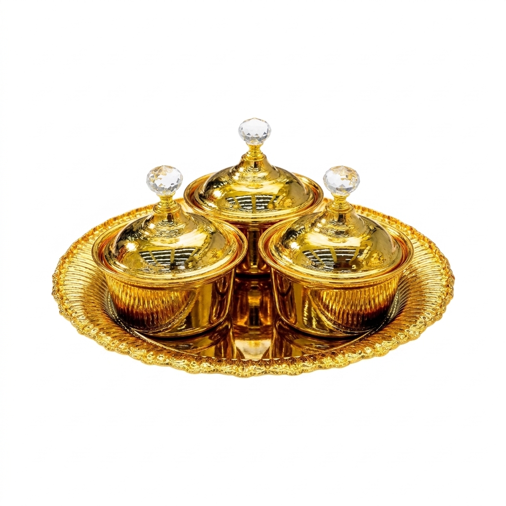 Aura Gold Premium Serving Set