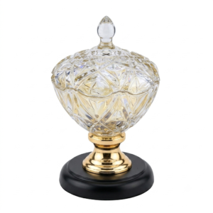 Crown Cut Crystal Decorative Box