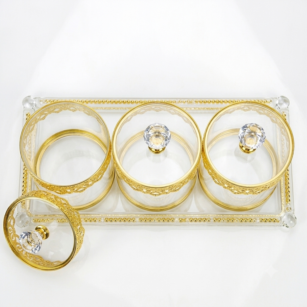 Crystal Elegance Jar Set - Image 2