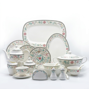 120-Piece Bone China Dinner Set – 12 Person (12 Pax)