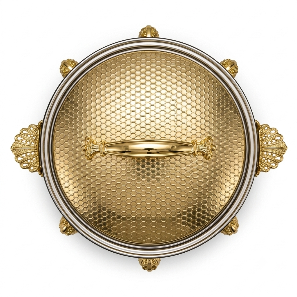 Luxurious golden chafing dish - Image 3