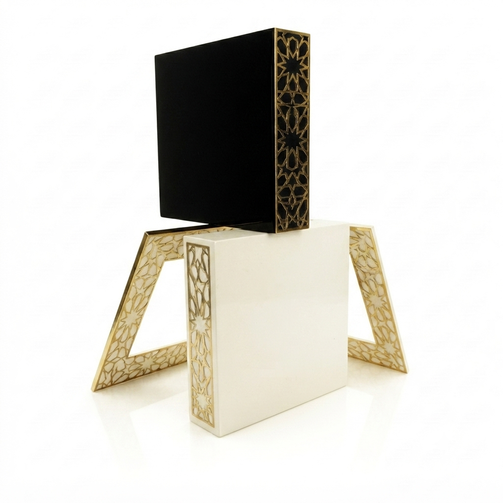 Gold Filigree Decorative Box Set - Image 3