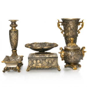 Royal Engraved Brass Trophy Collection