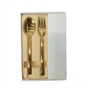 Classic Stainless Steel Spoon & Fork Set